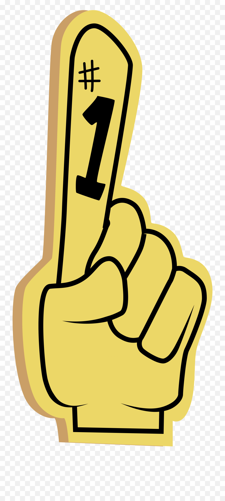 Ok Hand Png Transparent - No 1 Foam Finger Emoji,Ok Sign Emoji Hd