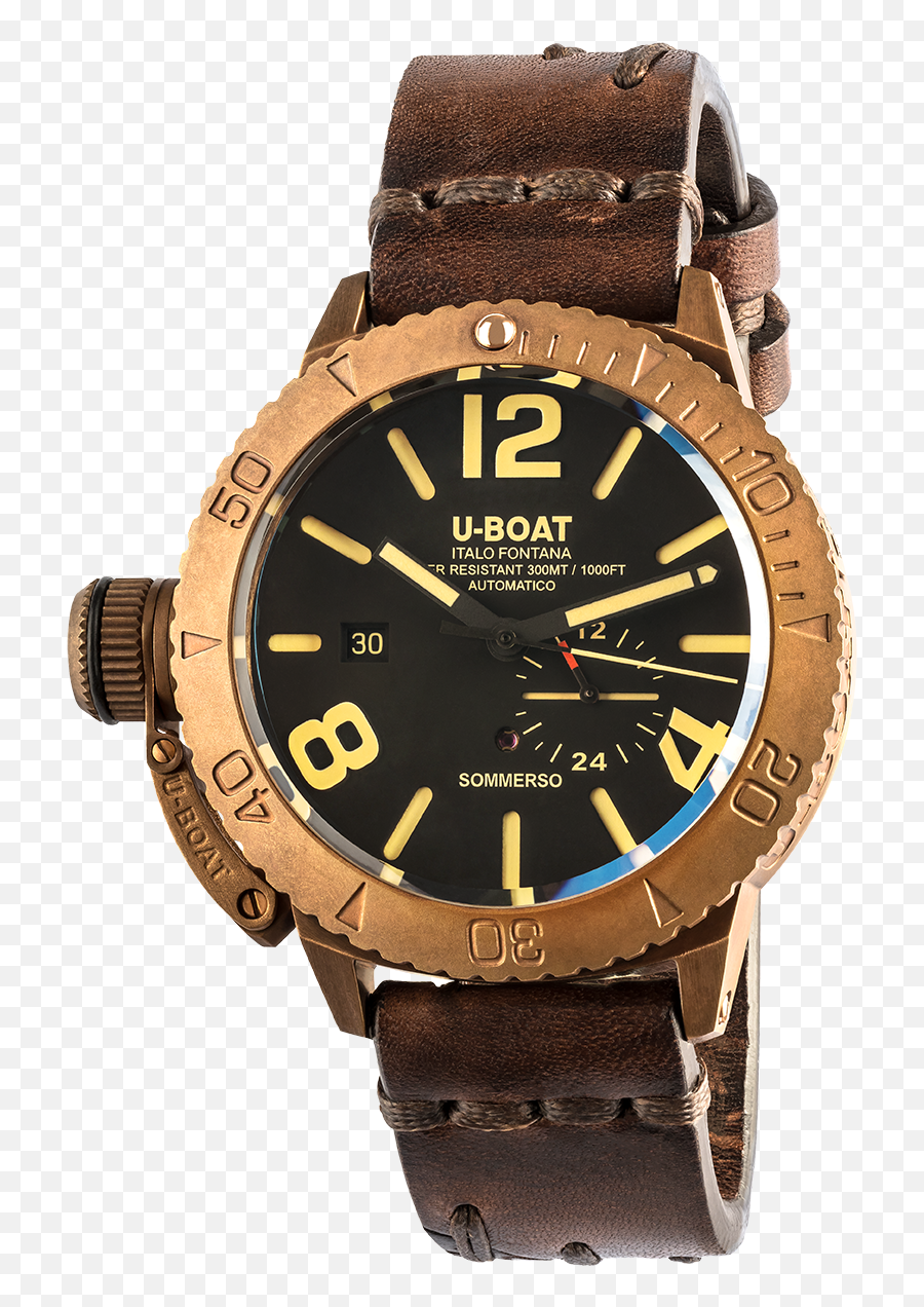 U - Boat Uboat Sommerso Bronze Pro Dive Watch Milled Uboat Sommerso Watch Emoji,Italo Gimme Your Emotion