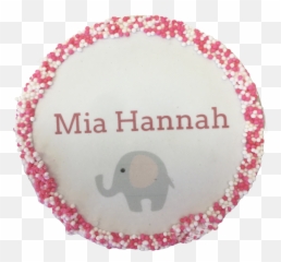 Custom Baby Name Cookies With - Dot Emoji,Newborn With Emoji Name