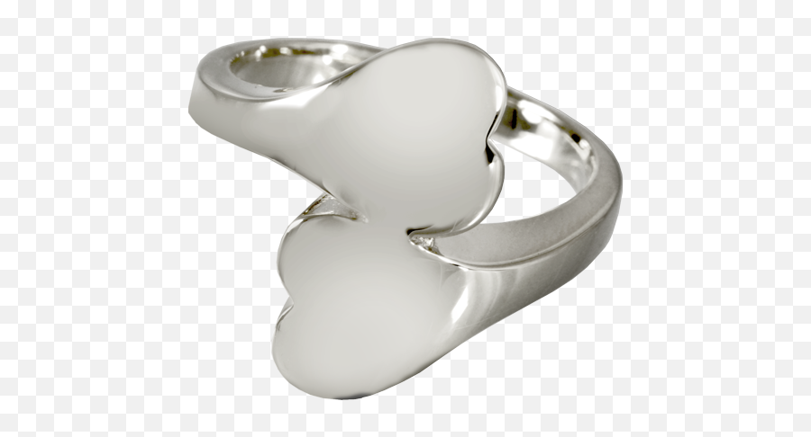 Companion Heart Ring - Ring Emoji,Heart Emoticon Ring Silver