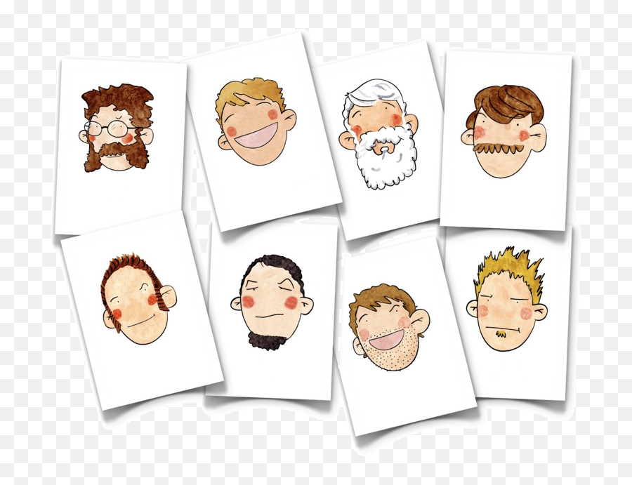 Pin - Décris Les Personnages Emoji,Flashcards Emotions Francais