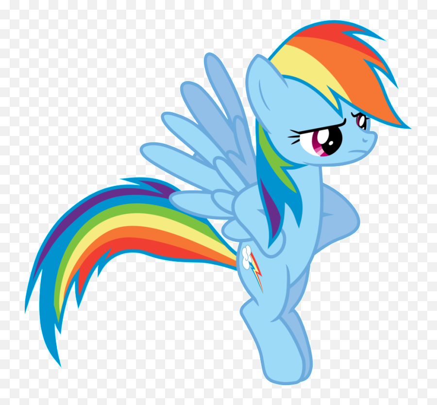 Cdiscordu0027s Mane Six Cuteness Appeal Traits Discussion - Mlp Rainbow Dash Angry Png Emoji,Golfclap Emoji