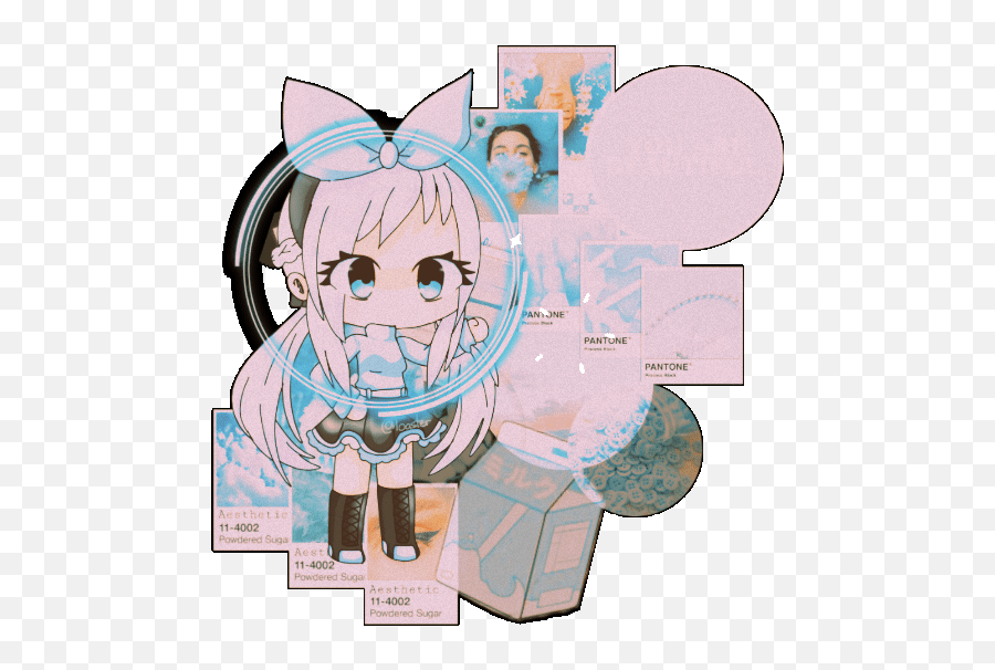 02 Color Presets Entry Gacha - Life Amino Emoji,Anime Girl Emojis