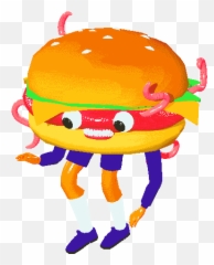 Cat And The Hat Dirty Little Hoe Stickers Gfycat - Animated Dancing Burger Gif Emoji,Dirty Emoji Gif