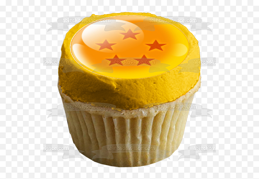 Dragon Ball Eternal Dragon Wish 24 Count Edible Cupcake Topper Images Abpid50789 Emoji,Facebook Emoticon Eternity