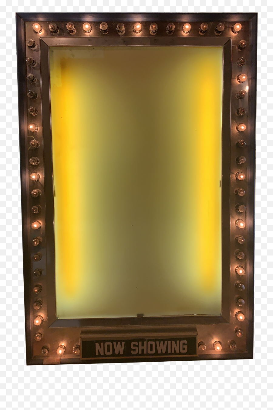 Mid 20th Century Custom Marquee Box Theater Movie Poster Lighted Frame Emoji,Emoji Movie Barn Theater