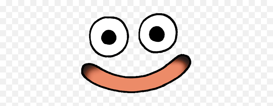 Slime Dragonquest Sticker By U20df Emoji,Smiling Dragon Emoticon