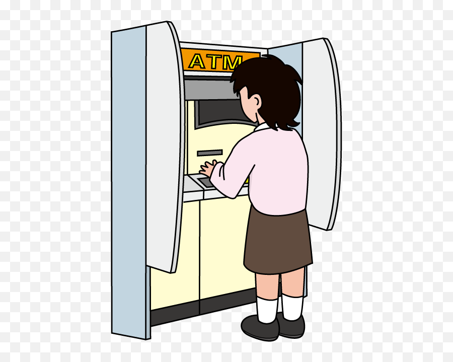 Atm Clipart Clipground Jpg - Clipartix Emoji,Atm Emoji