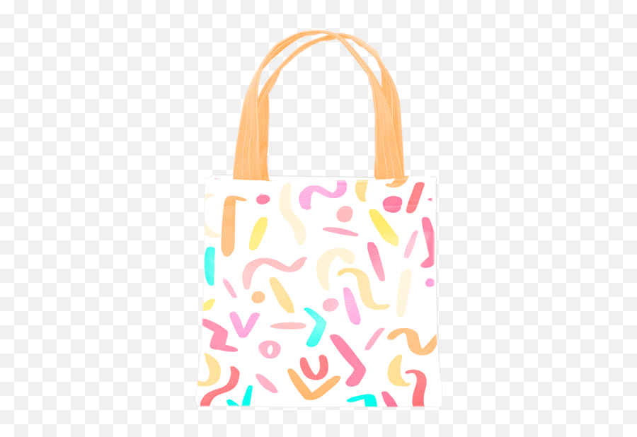 Ice Cream Social Itty Bitty - Cute Tote Talking Out Of Turn Emoji,Shopping Bag Emoji