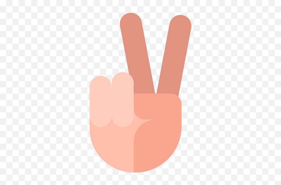 Two Fingers - Free Hands And Gestures Icons Emoji,Cool Emoji Fingers