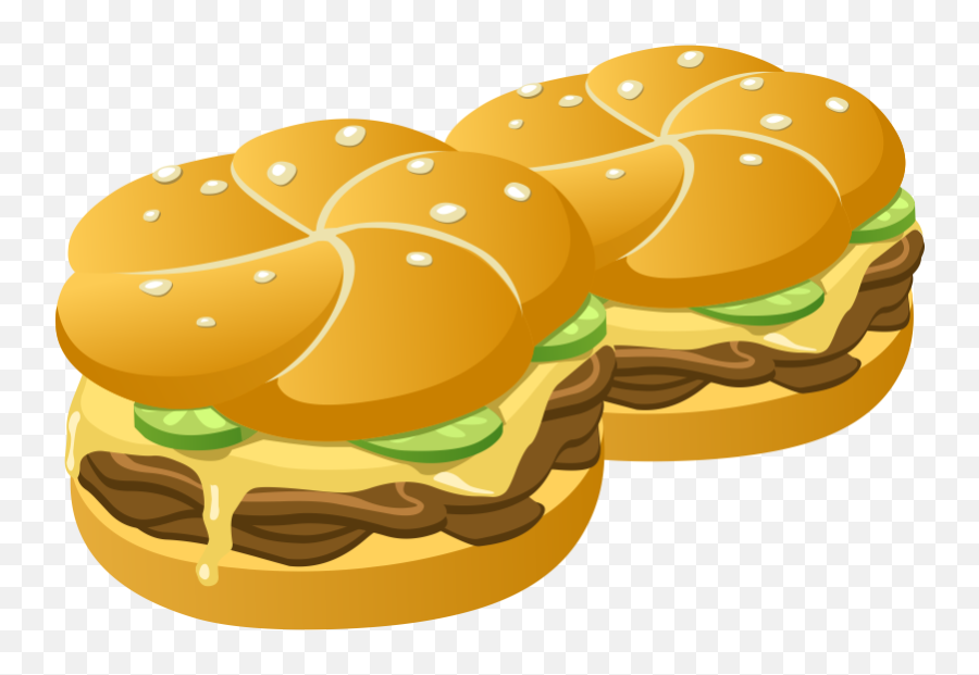 Hamburger Cartoon Burger Clipart Image - Burgers Clipart Png Emoji,Burger Emoji Png