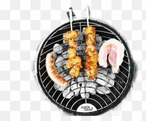 Sticker - Outdoor Grill Rack Topper Emoji,Grilling Emoji