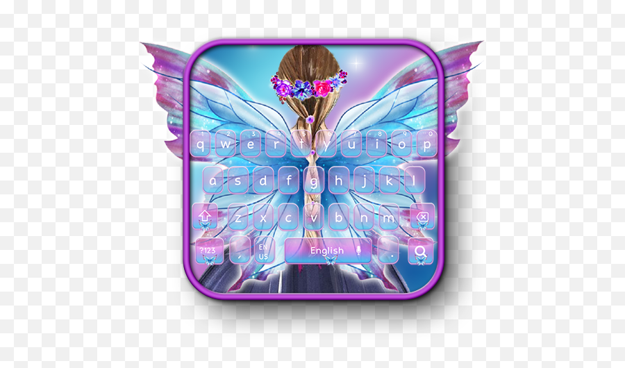 Fairy Wings Keyboard Theme - Fictional Character Emoji,Money With Wings Emoji