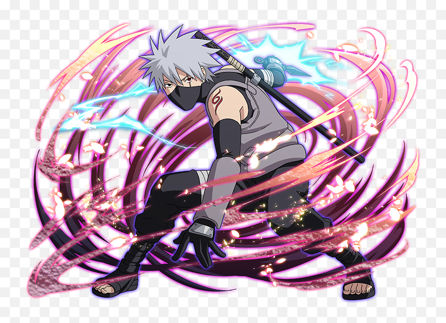 Kakashi Hatake Sticker By Weeb Stuff U2022 - Kid Kakashi Ninja Blazing Emoji,Kakashi Emoji