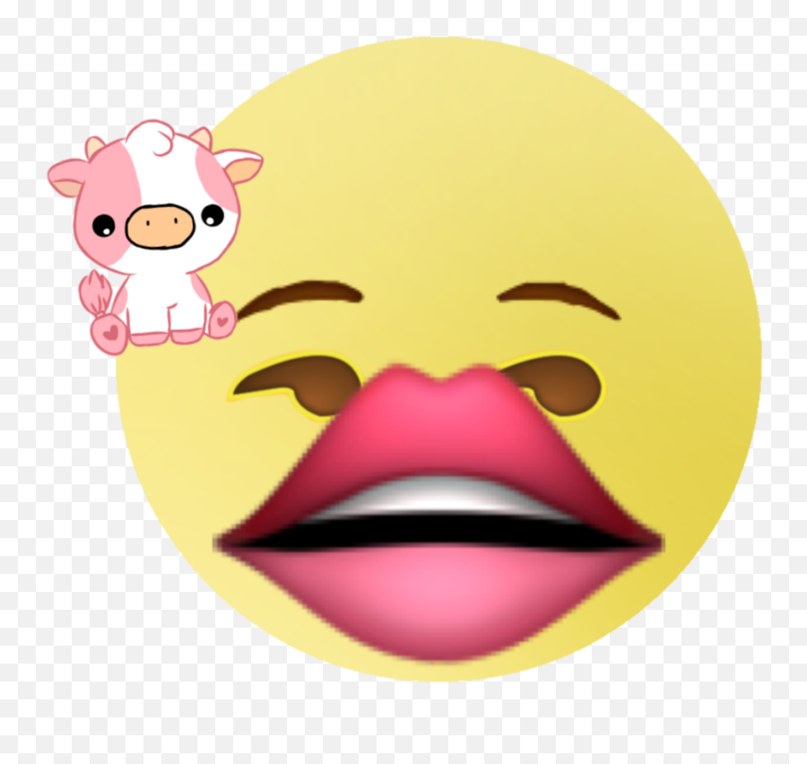 Discover Trending - Happy Emoji,Duck Lips Emoticon