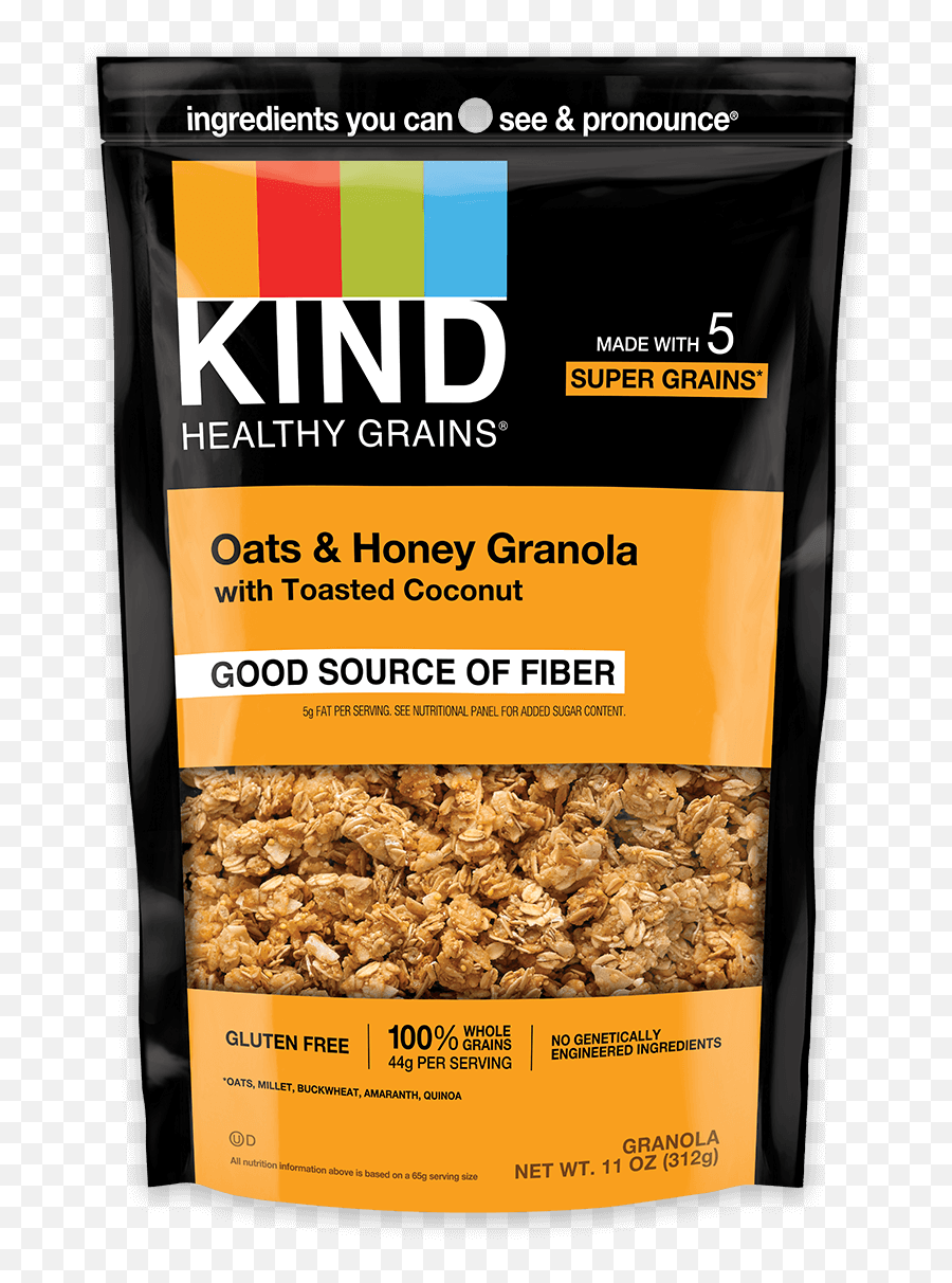 Honey Oat Granola Clusters With Toasted - Kind Bars Emoji,Emoji Answers Honey Nut Cheerios
