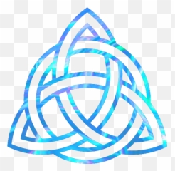 Triquetra Celtic Sticker - Triquetra Png Emoji,Triquetra Emoji