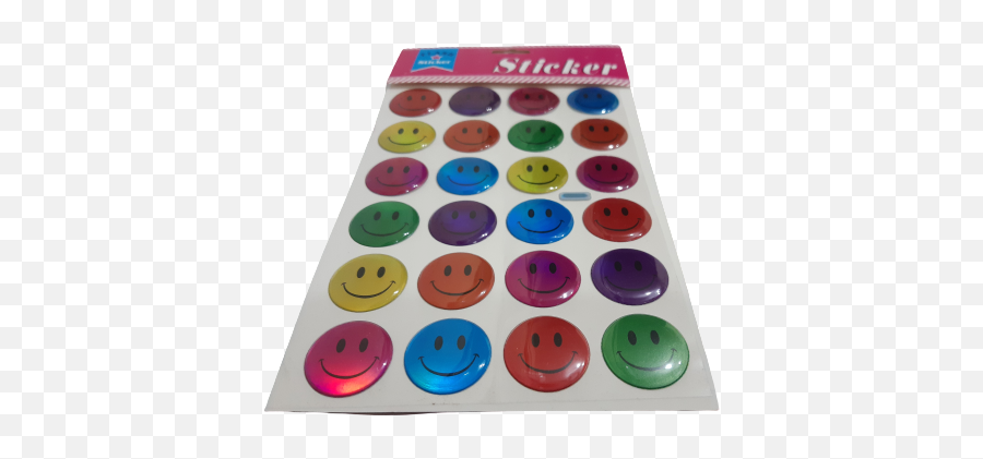 Smiley Stickers 3d Pack Of 24 Stickers Multicolors 1 Inches Diameter - Dot Emoji,Emoticon Panties Size Large