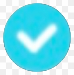 Emoji Tiktok Mavi Tik Kopyalama - Green Screen Verified Tiktok,Verified Emoji