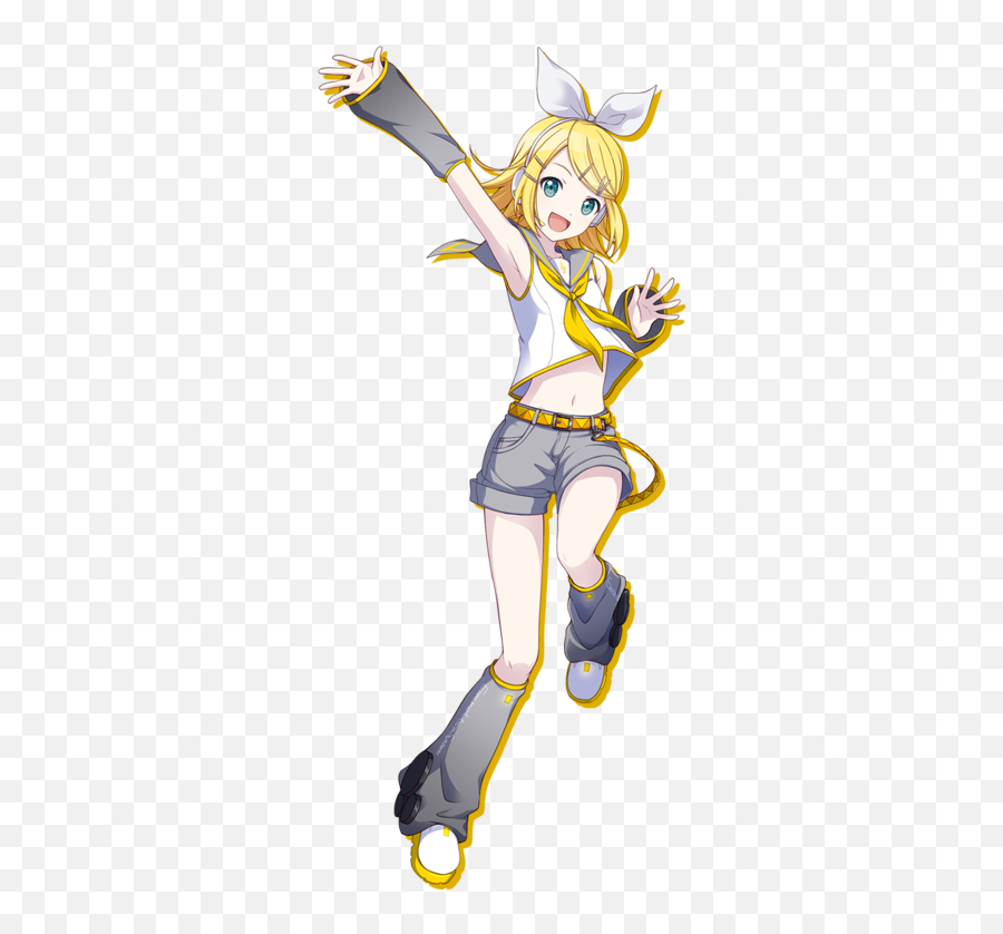 Project Sekai Characters - Project Sekai Colorful Stage Rin Kagamine Emoji,