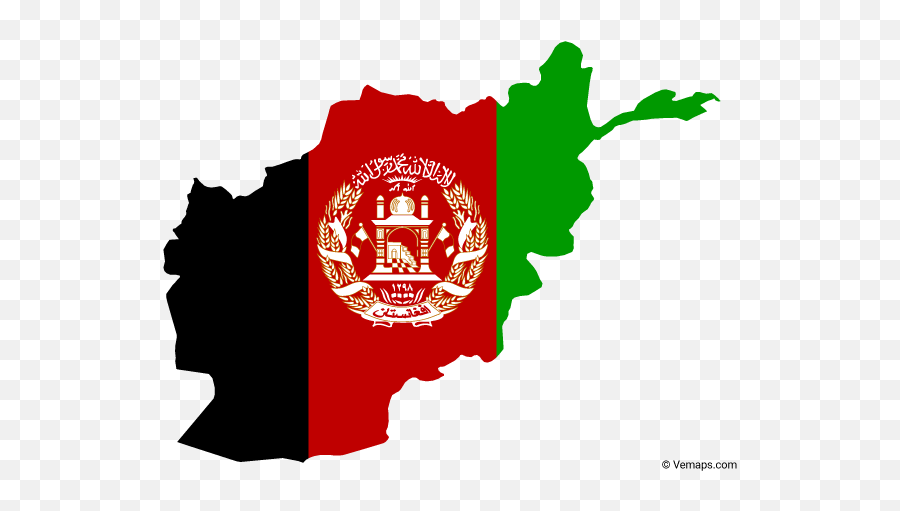 Vector Afghanistan Flag Png - Afghanistan Map Flag Png Emoji,Laos Flag Emoji