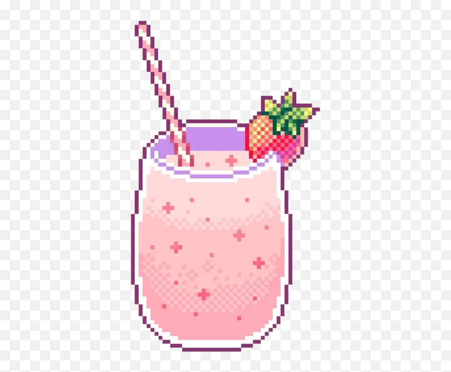 Gravador De Tela Adesivos Bonitos - Pink Pixel Art Boba Emoji,Emoji Oznaczenia