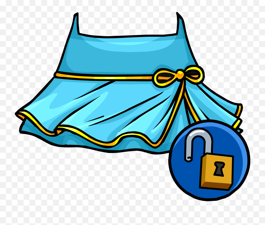 Blue - Sky Dress Club Penguin Wiki Fandom Club Penguin Dresses Emoji,Emoji Bath Robe
