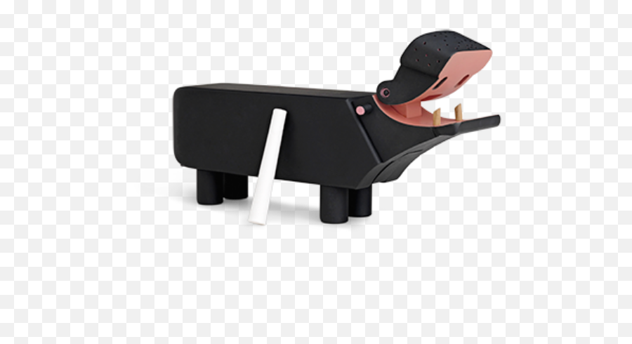 Buy The Kay Bojesen Hippo Black Painted - Flodhest Kaj Bøjesen Emoji,Yoyo Monkey Emoticon