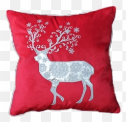 Pillow Reindeer Christmas Sticker - Decorative Emoji,Christmas Emoji Pillow