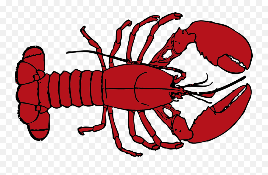 Free Lobster Silhouette Vector - Lobster Images Clip Art Emoji,Lobster Emoji