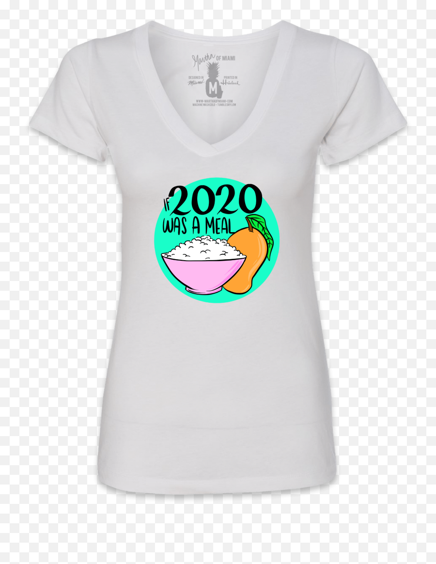 Womens Arroz Con Mang Tee Cuban Shirt - Short Sleeve Emoji,Smiley Emoticon Happy Meal