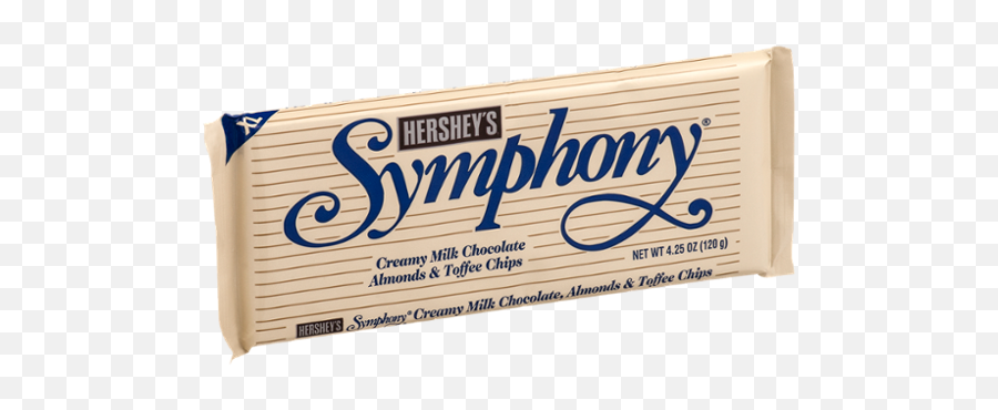 Symphony Creamy Milk Chocolate With Almonds U0026 Toffee Chips - Symphony Chocolate Emoji,Emoji Stickers And Candy Box 36ct