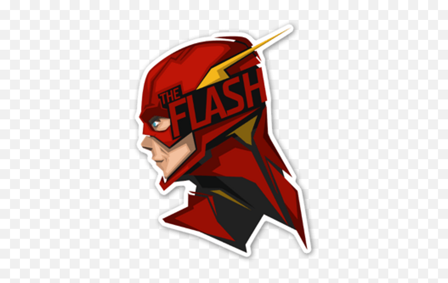 Art The Flash Sticker - Sticker Flash Emoji,The Flash Emoji