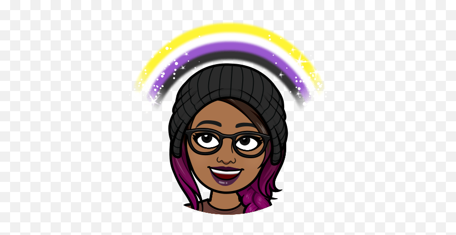 Theythemlesbian Hashtag - Bitmoji Emoji,Carmen Sandiego Emojis