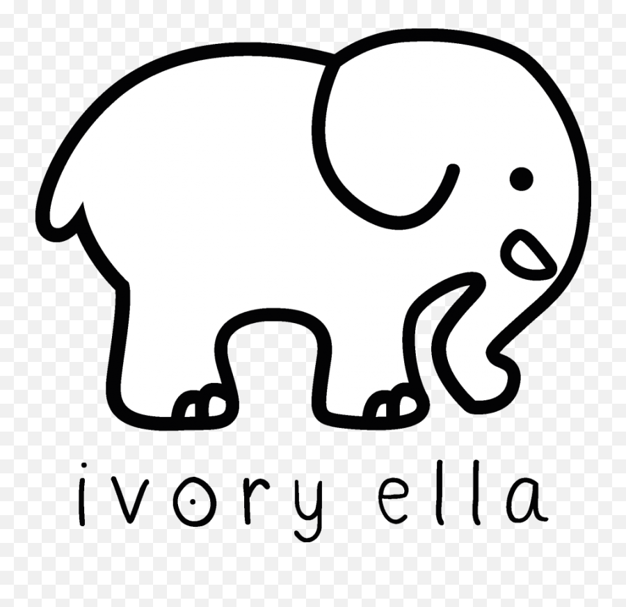 Pin - Ivory Ella Logo Emoji,Quote Emotion Reason Elephant