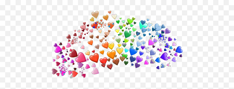 Heart Emoji Meme Transparent Background - Corações Emoji Meme Png,Emoji Meme