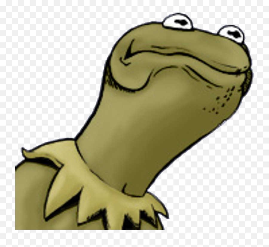Kermit - Discord Emoji Kermit The Frog Meme Drawing,Sad Emoji Meme