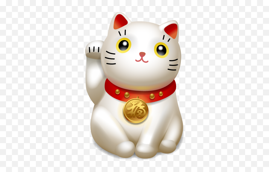 Cat 4 Icon - Maneki Neko Emoji,Neko Emoji