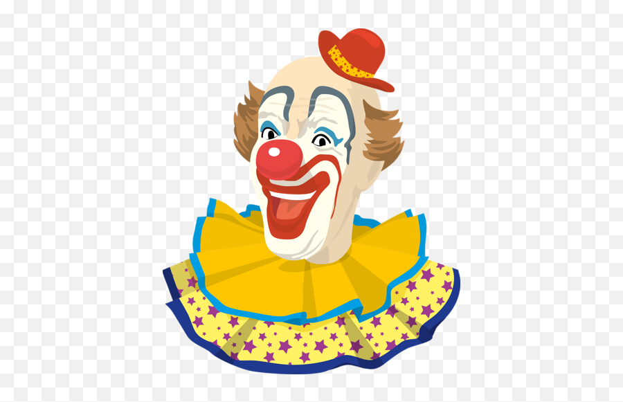 Clown Png Hd Background U2013 Png Lux - Happy Clown Face Drawing Emoji,Clown Emojis Transparent