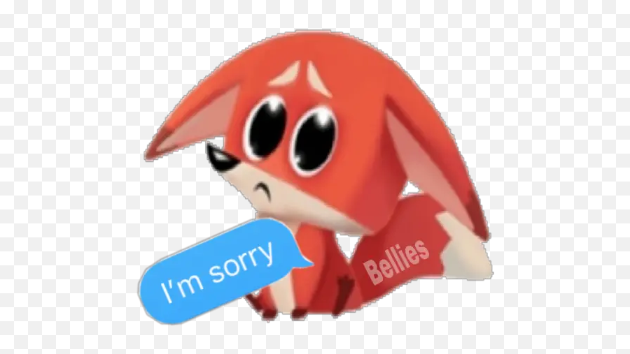 Pocket Fox Stickers For Whatsapp - Fictional Character Emoji,Im Sorry Emoji