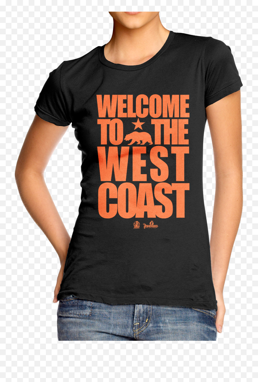 Welcome To The West Coast - Unisex Emoji,Black T-shirts With Emojis