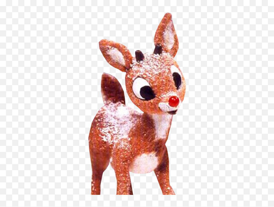 Red Nosed Reindeer Emoji,Rudolf Red Nose Emoji