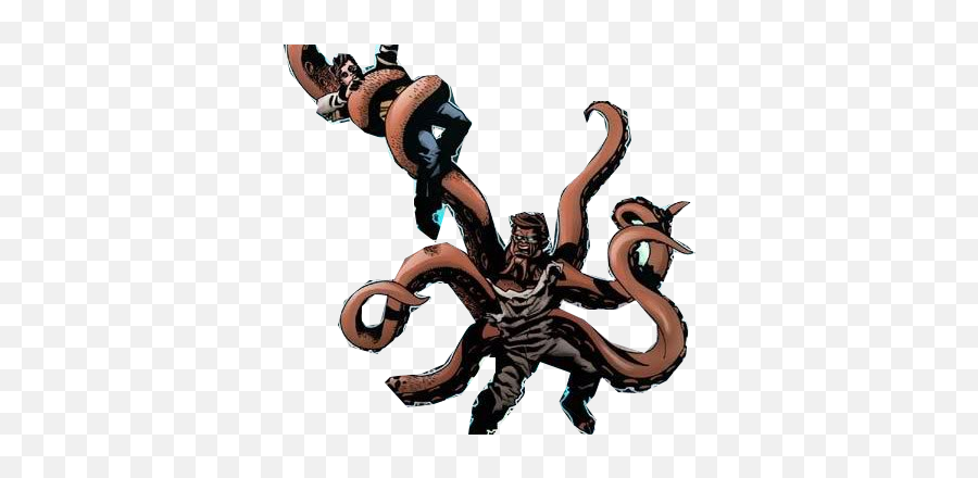 Octoman - Supernatural Creature Emoji,Octopus Emotions