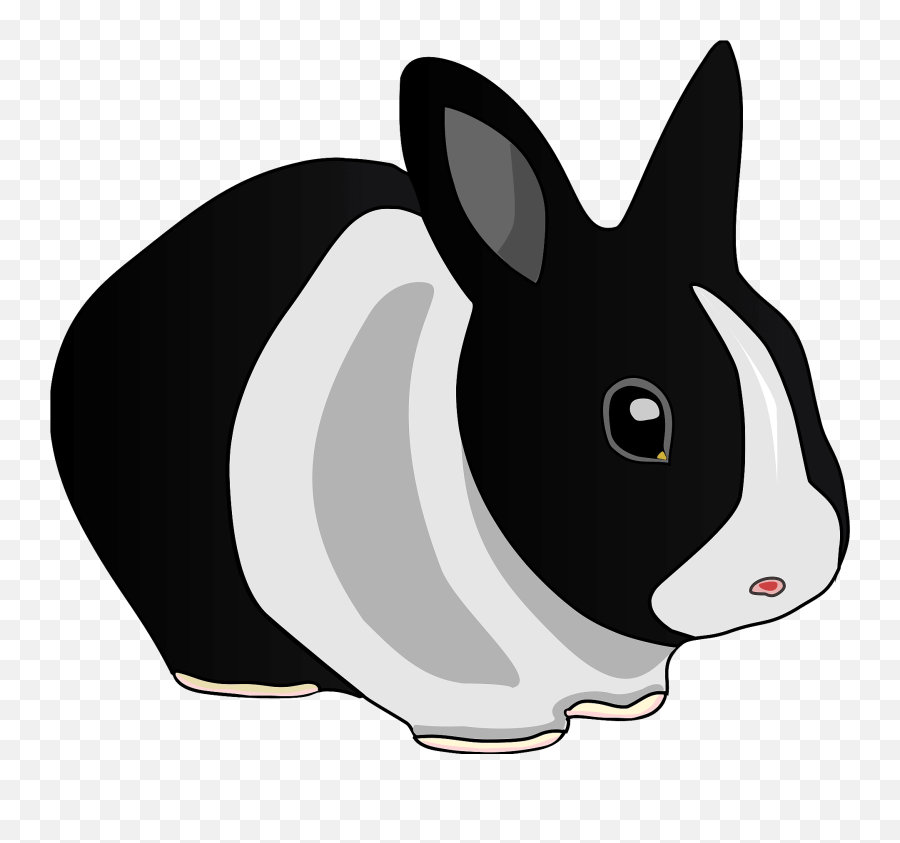 Friendly Rabbit Clipart - Transparent Background Bunnies Clipart Emoji,Rabbit Egg Emoji
