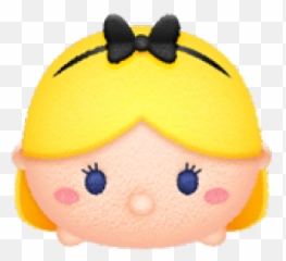 Drawn Alice In Wonderland Tsum Tsum - Tsum Tsum De Princesas Emoji,Alice In Wonderland In Emoji