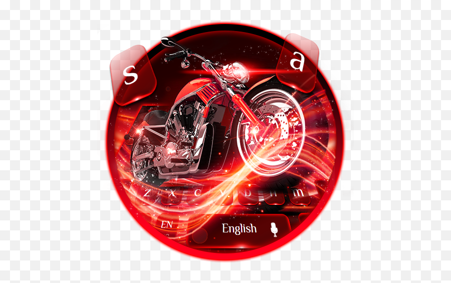 Neon Motorbike Keyboard U2013 Programme Op Google Play - Motorcycle Emoji,Motorcycle Emoji