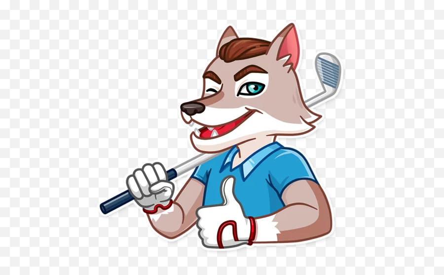 Telegram Sticker From The Wolf Of Wall Street Pack Emoji,Wolf Emojio