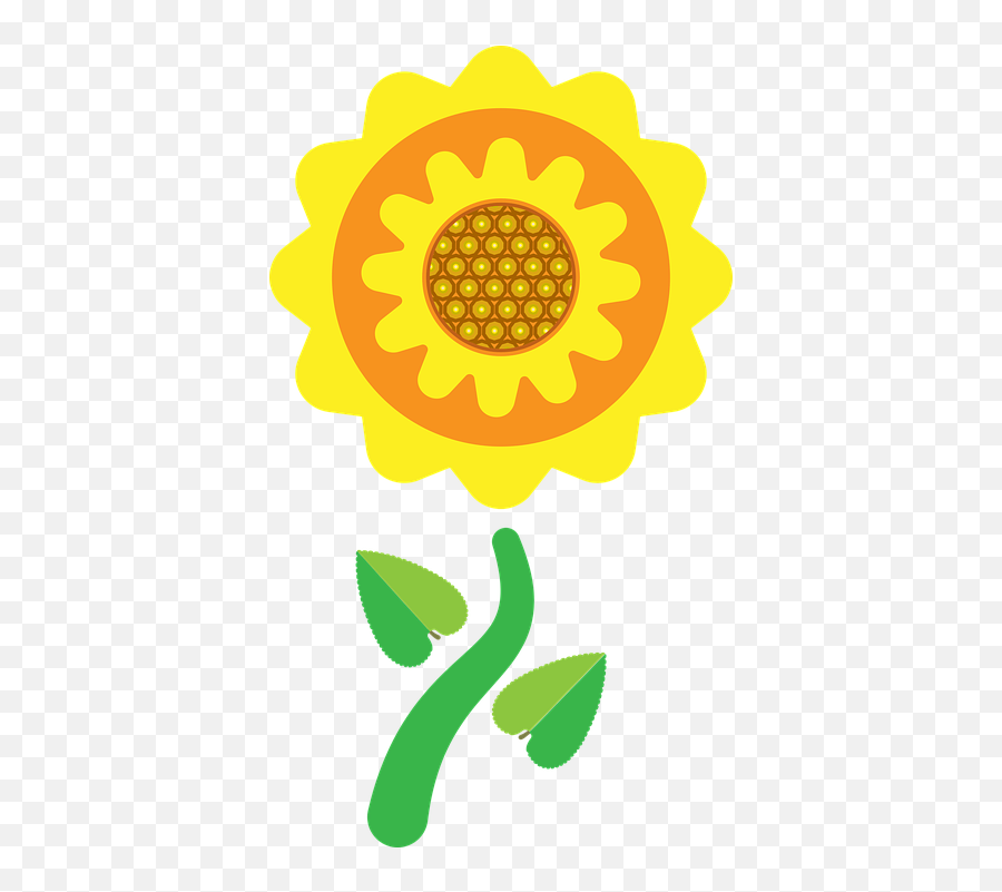 Yellow Sun Flower - Free Vector Graphic On Pixabay Emoji,Sunflowet Emoji
