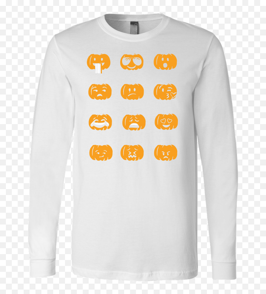 Halloween - Long Sleeve Emoji,Emoji T Shirt Men