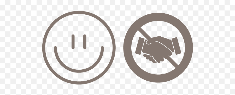 No Handshake - Happy Emoji,Handshake Emoticon